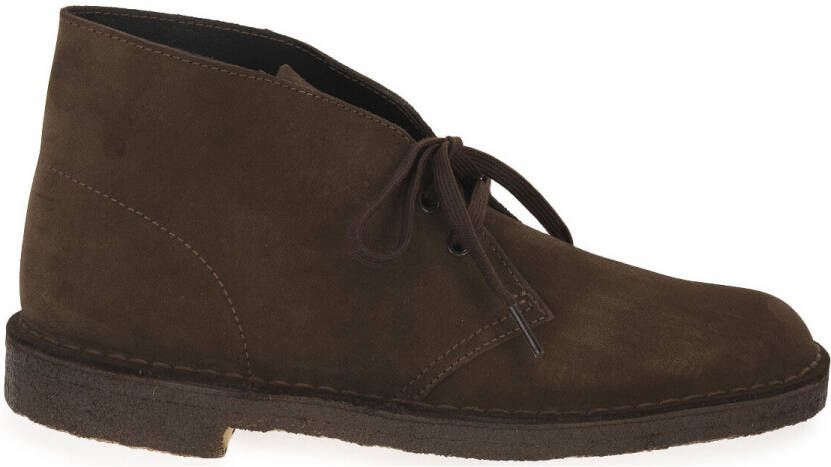 Clarks Laarzen DESERT BOOT BROWN