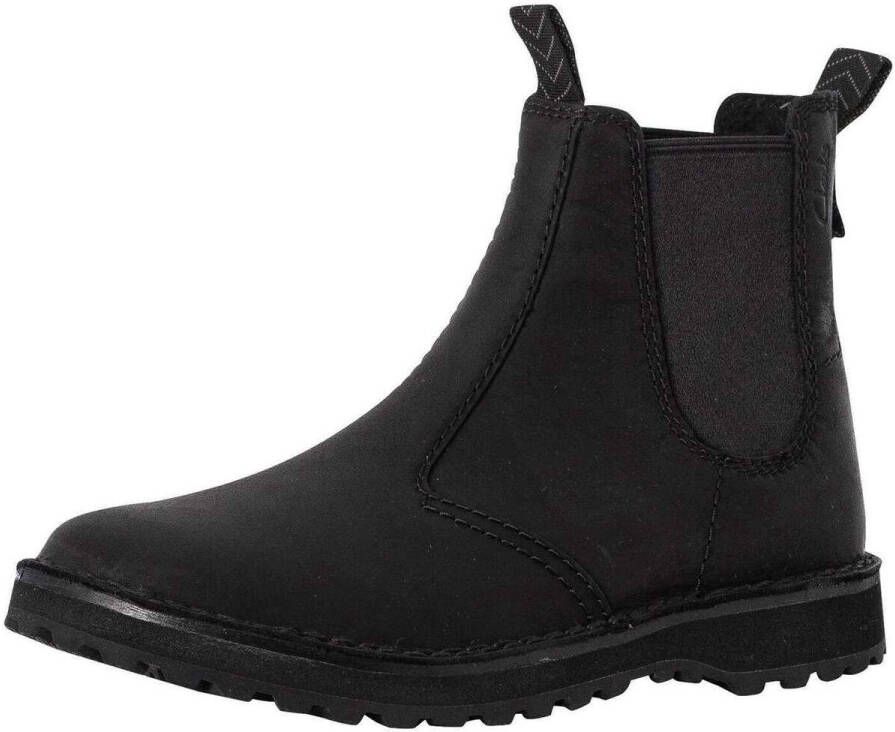 Clarks Laarzen Solsbury leren Chelsea-laarzen