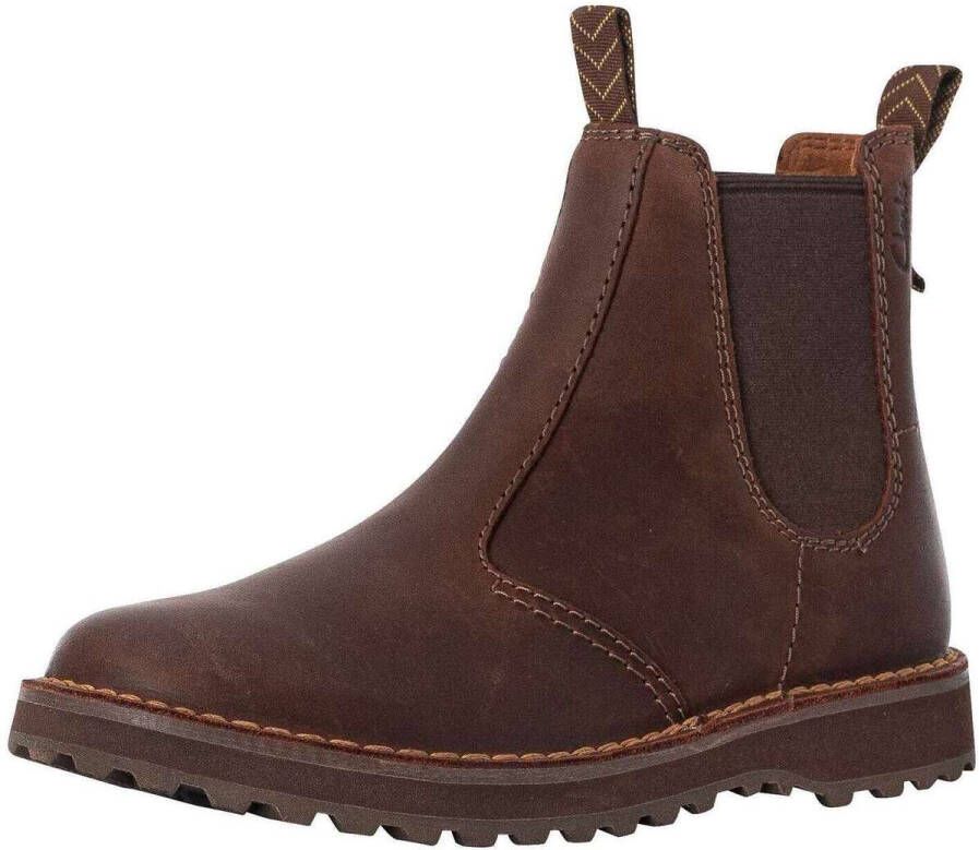 Clarks Laarzen Solsbury leren Chelsea-laarzen