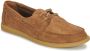 Clarks Stijlvolle leren mocassin met rubberen zool Brown Heren - Thumbnail 2