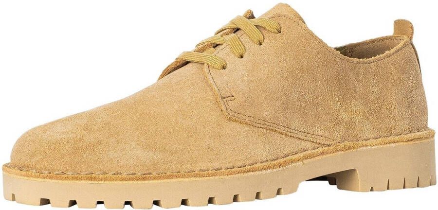 Clarks Mocassins Desert Rock Suède lage schoenen