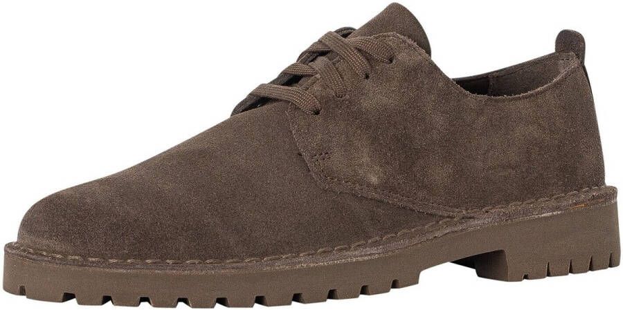 Clarks Mocassins Desert Rock Suède lage schoenen