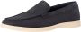 Clarks Klassieke Leren Schoenen met 2 cm Hak Blue - Thumbnail 14