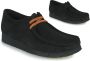 Clarks Originals Wallabee Boot Womens Black Sde Laarzen 26155521 - Thumbnail 5