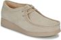 Clarks Beige Vrijetijdssneakers voor Vrouwen Beige Dames - Thumbnail 2