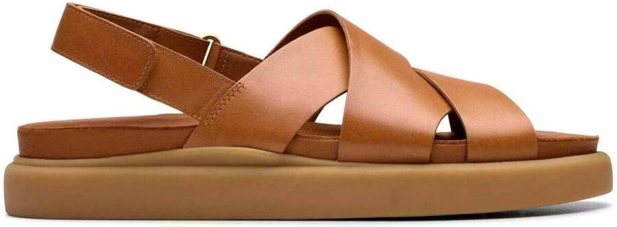 Clarks Aristella Sun dames sandaal bruin