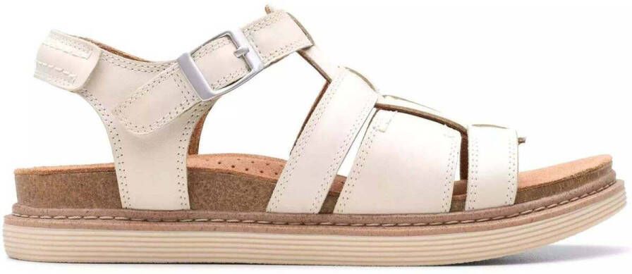 Clarks Off White Dames Sandaal Arwell Sun