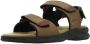 Clarks Moderne Platte Sandalen Brown Heren - Thumbnail 3