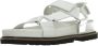 Clarks Stijlvolle platte sandalen voor vrouwen White Dames - Thumbnail 2