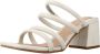 Clarks Stijlvolle Platte Sandalen Beige Dames - Thumbnail 2