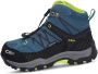 CMP Kid's Rigel Mid Trekking Shoes Waterproof Wandelschoenen blauw zwart - Thumbnail 3