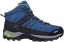 CMP Rigel Mid Trekking Shoes Waterproof Wandelschoenen blauw zwart - Thumbnail 1