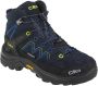 CMP Moon Mid WP Kids 31Q4794-N950 voor een jongen Marineblauw Trekkingschoenen - Thumbnail 2