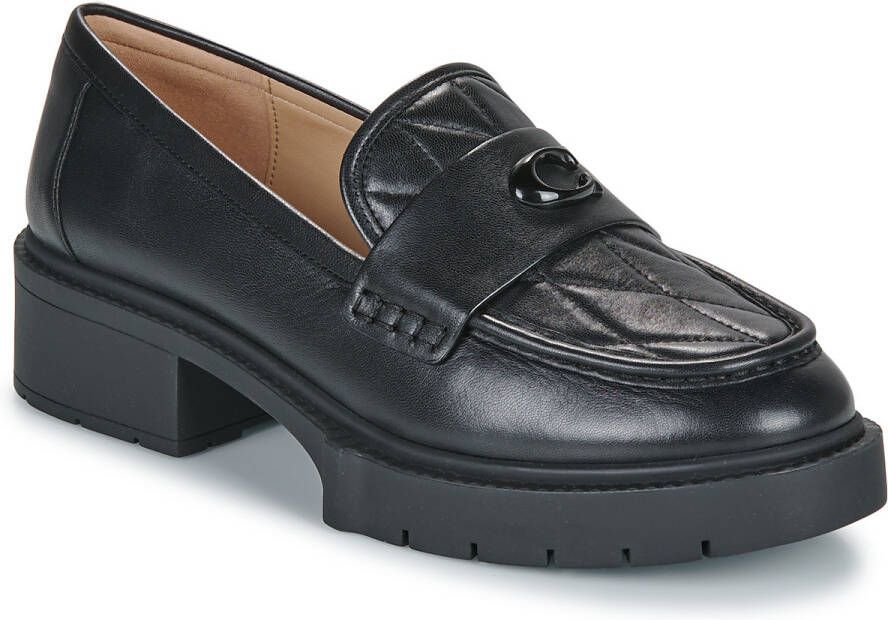 Coach Mocassins LEAH QUILTED LEATHER LOAFER