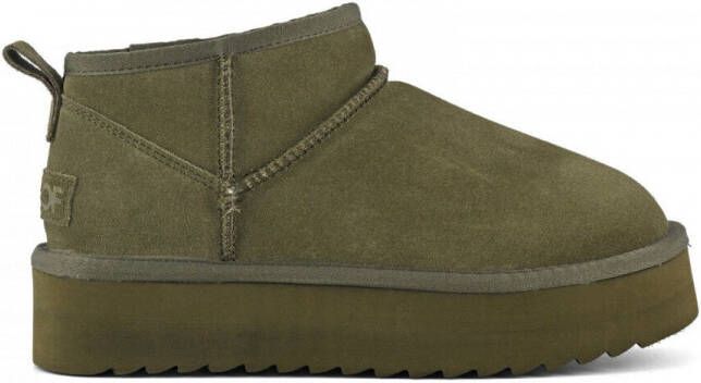 Colors of California Enkellaarzen Platfrom winter boot in suede