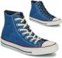 Converse Blauwe Denim Hoge Sneakers Blue - Thumbnail 2