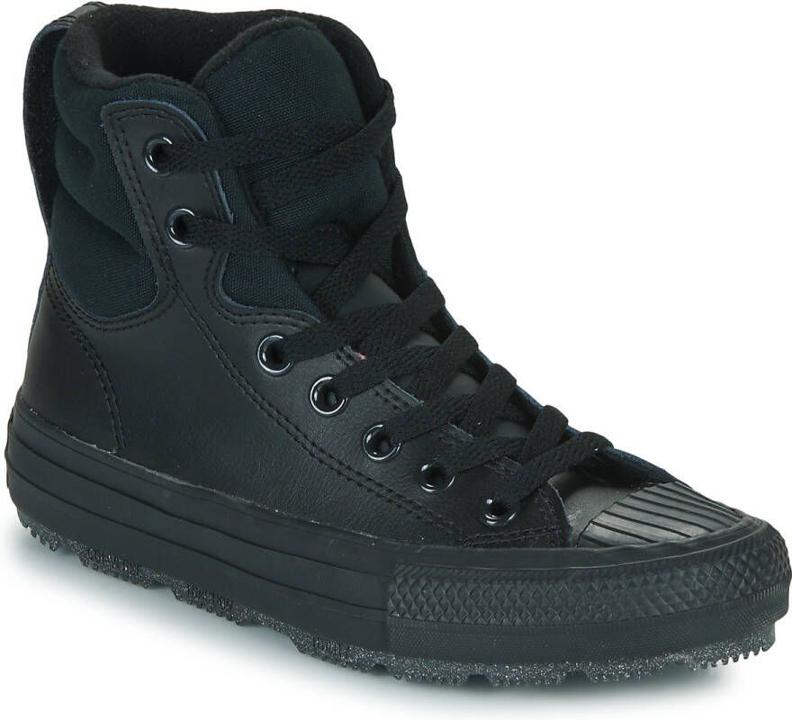 Converse Chuck Taylor All Star Berkshire Boot Leather (gs) Fashion sneakers Schoenen black iron grey maat: 36 beschikbare maaten:36 37.5 38 3