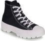 Converse Chuck Taylor All Star Lugged Dames Schoenen Black Canvas - Thumbnail 4