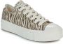 Converse Grijze Lage Canvas Sneakers Multicolor Dames - Thumbnail 2