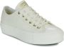 Converse Gouden Platform Sneakers Chuck Taylor All Star White Dames - Thumbnail 2