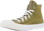 Converse Hoge Top Mode Sneakers Green Dames - Thumbnail 3