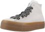 Converse Chuck Taylor All Star Hi Vintage Sneakers Dames Wit - Thumbnail 3