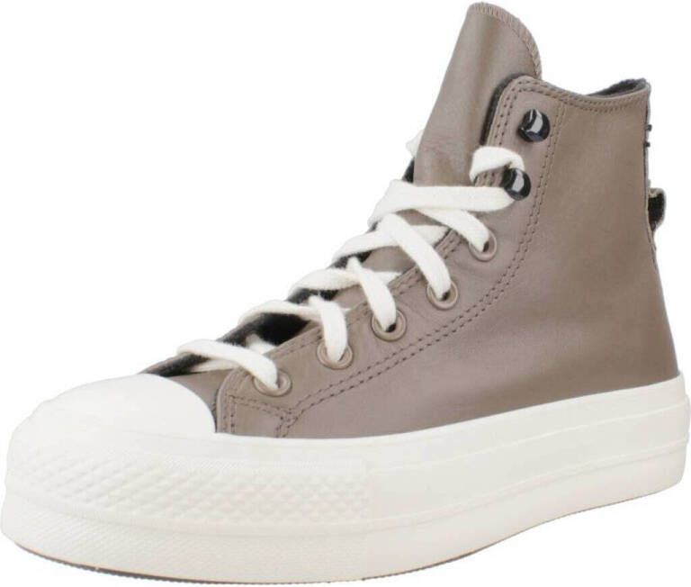 Converse Sneakers CHUCK TAYLOR ALL STAR LIFT PLATFORM FLEECE-LINED LEATHER