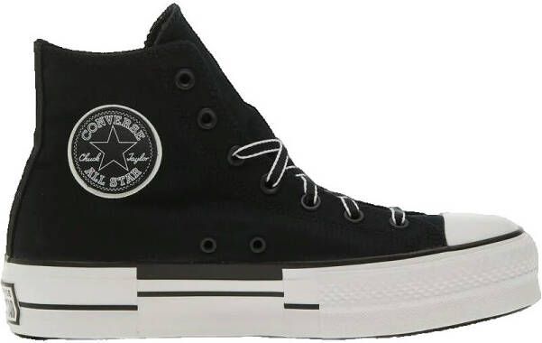 Converse Sneakers Chuck Taylor All Star Lift Platform Outline Sketch