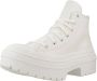 Converse Chuck Taylor All Star Heel Hi Sneakers Leren Sneaker Dames Wit - Thumbnail 2