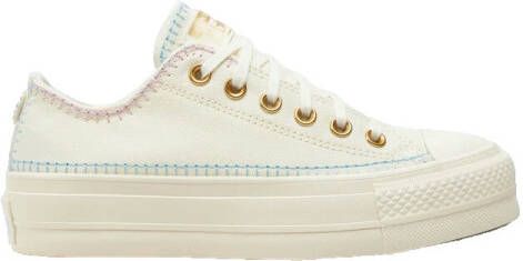 Converse Sneakers Compensées Ctas Lift Ox Egrettrue Sky