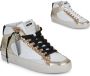 Crime London Deluxe Mid Basket Schoenen Multicolor Dames - Thumbnail 2