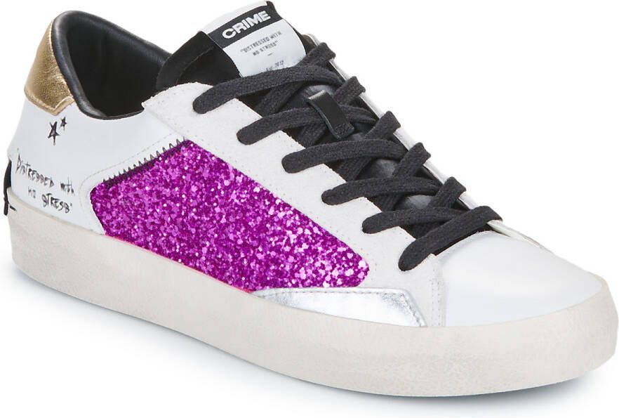 Crime London Lage Sneakers DISTRESSED