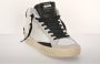 Crime London Deluxe Mid Sneakers voor Mannen White Heren - Thumbnail 2