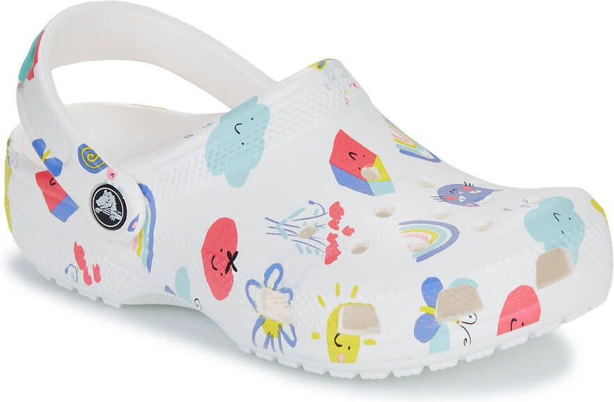 Crocs Klompen Classic Doodle Print Clog K