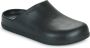 Crocs Dylan Gebrande Klomp Zwart Black - Thumbnail 2