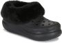 Crocs Zwarte Instap Sandalen met Nepbont Trim Black Heren - Thumbnail 2