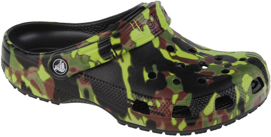 Crocs Pantoffels Classic Spray Camo Kids Clog