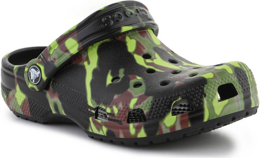 Crocs Sandalen Classic Spray Camo Clog Kids BLACK 208305-001