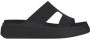 Crocs Platform H-Strap Sandalen voor Getaway Black Dames - Thumbnail 2