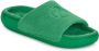 Crocs Classic Towel Slide Sandalen groen - Thumbnail 1