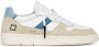 D.a.t.e. Witte Sky Sneakers Ivoor Suède Multicolor Heren - Thumbnail 2