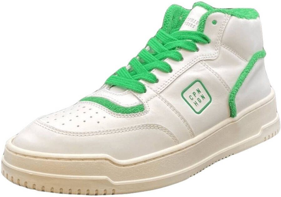 Copenhagen Sneakers CPH196 vitello white green in groen