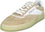 Copenhagen Shoes Beige Leren Sneakers met Uniek Hiel Detail Beige Dames - Thumbnail 4