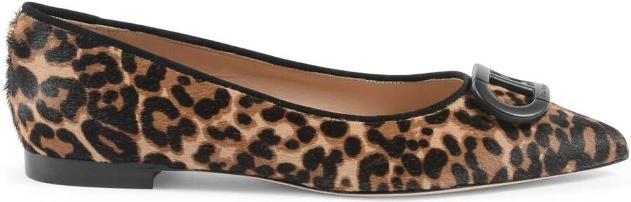 Dee Ocleppo Ballerina's Animalier ton-sur-ton ballerina