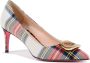 Dee Ocleppo Stijlvolle Gouden Logo Kilt Pump Multicolor Dames - Thumbnail 2