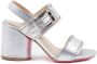 Dee Ocleppo Sandalen Zilveren sandalen met blokhak en studs - Thumbnail 2