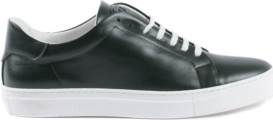 Dee Ocleppo Sneakers Groene leren sneaker