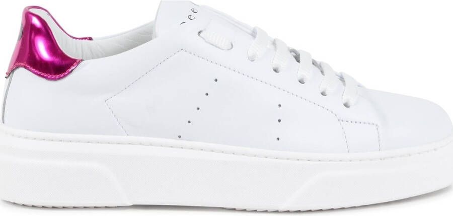 Dee Ocleppo Sneakers Leren sneaker met hak van 1 cm