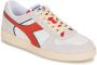 Diadora Magic Basket LOW Suede Sneakers Multicolor - Thumbnail 3