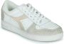 Diadora Magic Basket Low Icona Woman Lage sneakers Leren Sneaker Dames Wit - Thumbnail 3